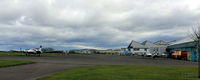  - Apron view at Perth EGPT - by Clive Pattle
