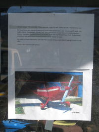  - Aircraft FOR SALE posting - by Doug Robertson