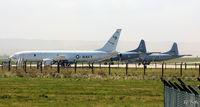 - Parked up on the 15R Sqn apron at RAF Lossiemouth EGQS  - some of the participants in Exercise Joint Warrior 16-1. Incl P-8A 168764 Coded LD-764 of USN VP-10, 140104 CP-140 RCAF 14 Wing and 3296 P-3C 333 Skv RNoAF. - by Clive Pattle