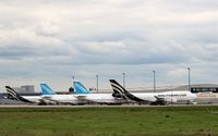  - Apron 2 today is crowded with big babies from east and west....  - by Holger Zengler