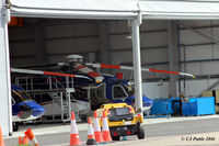  - A sneaky peek inside one of the Bond Offshore maintenance hangars at Aberdeen EGPD - by Clive Pattle