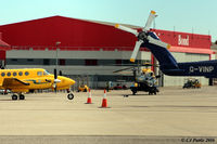  - Apron view at Bond Offshore Helicopters at Aberdeen EGPD - by Clive Pattle