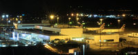  - Night time view at Aberdeen Airport EGPD - by Clive Pattle