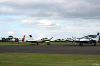  - Busy apron at Perth EGPT - by Clive Pattle