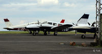  - Crowded apron at Perth EGPT - by Clive Pattle