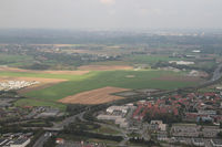  @ Lille Marcq-en-Baroeul Airport - Downwind to rwy 35 with SE-IID, looking eastward. - by Raymond De Clercq
