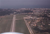  @ Biarritz-Bayonne Airport - Looking west ( sea side) . OO-TVO  July 1976. - by Raymond De Clercq