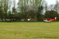  - visitors at North Coates airfield - by Chris Hall