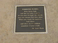  - Forever Flying Tribute Plaque at CMA Aircraft Public View Park - by Doug Robertson