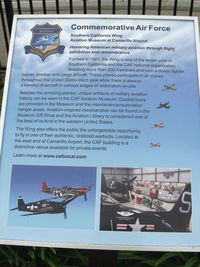 - Commemorative Air Force-Southern California Wing- CMA-based info at CMA Aircraft Public View Park - by Doug Robertson