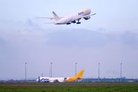  - Outbound traffic on rwy 26L, giant and gnom on apron 2....
 - by Holger Zengler
