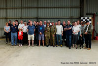  - competetors in the Royal Aero Club air race at Leicester - by Chris Hall
