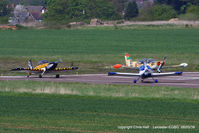 - waiting for the start of the Royal Aero Club air race at Leicester - by Chris Hall
