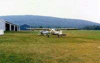  @ N32 - This lovely airport was called Blue Swan and was in Sayre, Pennsylvania. It was closed around 2000.  - by S B J