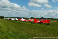  - 70th Anniversary of the first flight of the de Havilland Chipmunk  Fly-In at Old Warden - by Chris Hall