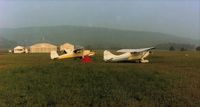  @ N32 - Early morning at Blue Swan airport in Sayre, Pa. Have seen far to many nice airports like this disappear in my 45 plus years of flying! How sad. - by S B J
