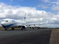  - parking runway 11/29 for Eurofoot 2016 Eire/Belgium football match - by Jean Goubet-FRENCHSKY