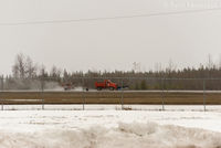  - Snow plow on main runway. - by Remi Farvacque