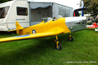  - large scale model of Miles M14A Magister displayed at the Great North Fly in. Eshott - by Chris Hall