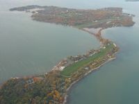  @ Middle Bass-east Point Airport - Looking west on a nice fall day. - by Bob Simmermon