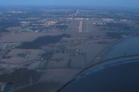  @ Warsaw Municipal Airport - Lined up on 27 at daybreak - by Bob Simmermon