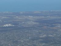  @ Gary/chicago International Airport - Looking north from about 5 miles out - by Bob Simmermon