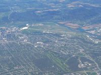  @ Middletown Regional/hook Field Airport - Looking west from 8000 ft. - by Bob Simmermon