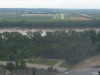  @ Creve Coeur Airport - On final for RWY 16 - by Bob Simmermon
