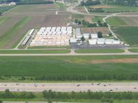  @ Creve Coeur Airport - View of the hangers and facility - by Bob Simmermon