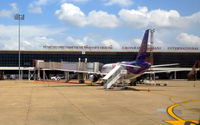  @ Ubon Ratchathani Airport - Ubon Ratchathani airport serves as commercial airport as well as a Royal Thai AFB, home of Wing 21. - by Jean M Braun