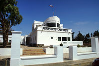  - This building was the airport's terminal from 1946 until 1970 when the new one took over (now Terminal 2). The old terminal became Museo Aeronáutico del Aeropuerto de Lanzarote.  - by Tomas Milosch