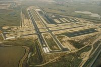  - Rio Vista airport under construction. - by Clayton Eddy