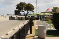  - The well-kept attractive and novel CMA Airport Park is heavily used on weekends by local families and visitors arriving by aircraft. - by Doug Robertson