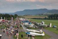  @ EDST - Hahnweide Airport  (EDST), Kirchheim unter Teck, Germany hosts the Oldtimer Fliegertreffen (fly-in), in September, generally every two years. It is a mecca for the vintage enthusiast and attracts visitors from all over Europe. Mainly a gliding field. - by alanh