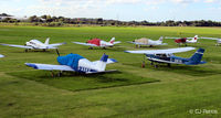  - GA park at Manchester City Airport, Barton EGCB - by Clive Pattle