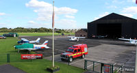  - View from the tower at Manchester City Airport, Barton EGCB - by Clive Pattle