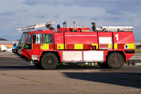  - Fire tender at Blackpool EGNH - by Clive Pattle
