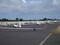  - Launch grid of a glider Competition at Tibenham - by Keith Sowter