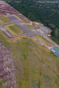  @ Masset Airport - View northeast. - by Remi Farvacque