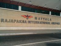  - MRIA main entrance in Hambantota (Southern Sri Lankan Airport) - by Shiran