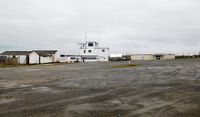  - Main buildings at the airport. - by Roger Winser