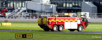  - Fire and rescue tender at EGCC - by Clive Pattle