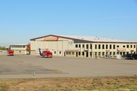  - Firehawk Helicopters ramp. NW corner of the airport. - by Gerald Howard