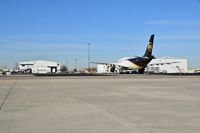  - UPS ramp located on the airport's west end. - by Gerald Howard