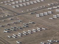  @ Davis Monthan Afb Airport - Overflying - by Keith Sowter