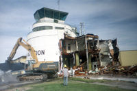  - Original GTF Art-Deco style terminal demolition in the late 1990's. I believe it was built in 1941. - by Jim Hellinger