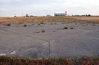  - Abandoned B-17 hardstand at the former Cut Bank Army Airfield - by Jim Hellinger