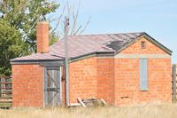  - World War 2 era building, I believe flammable liquids were stored in here - by Jim Hellinger