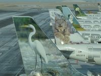  - Colourfull view from the airbridge - by Keith Sowter