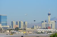  - Frontier Airbus arriving over the city  - by FerryPNL